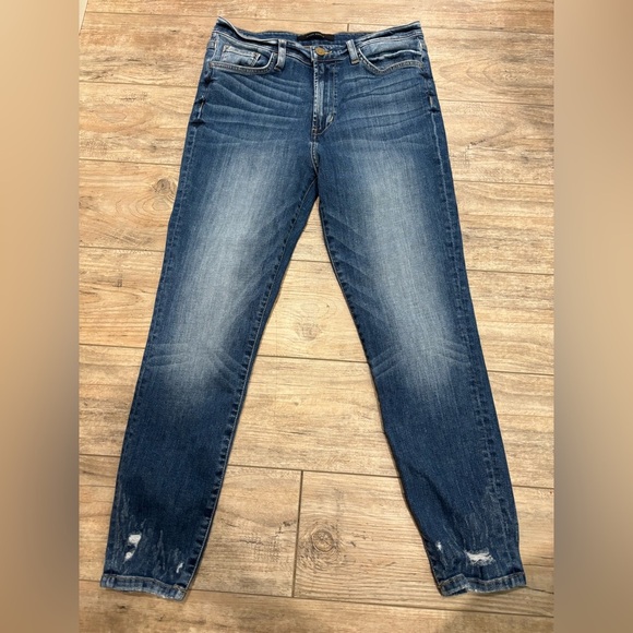 Flying Monkey high rise ankle skinny Women's Blue Jeans size 29 - Picture 1 of 7